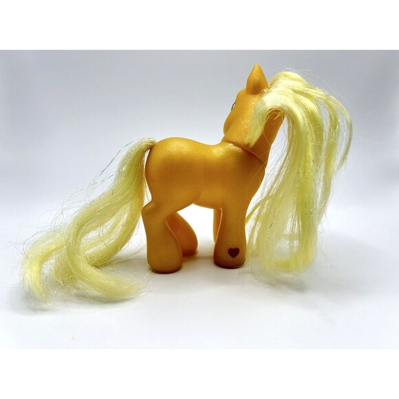 My Little Pony G3 Hasbro 2002 Butterscotch with Yellow Tinsel Hair - Picture 9 of 15